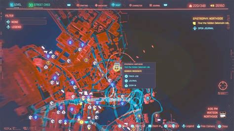 cyberpunk 2077 epistrophy watson|cyberpunk 2077 delamain northside.